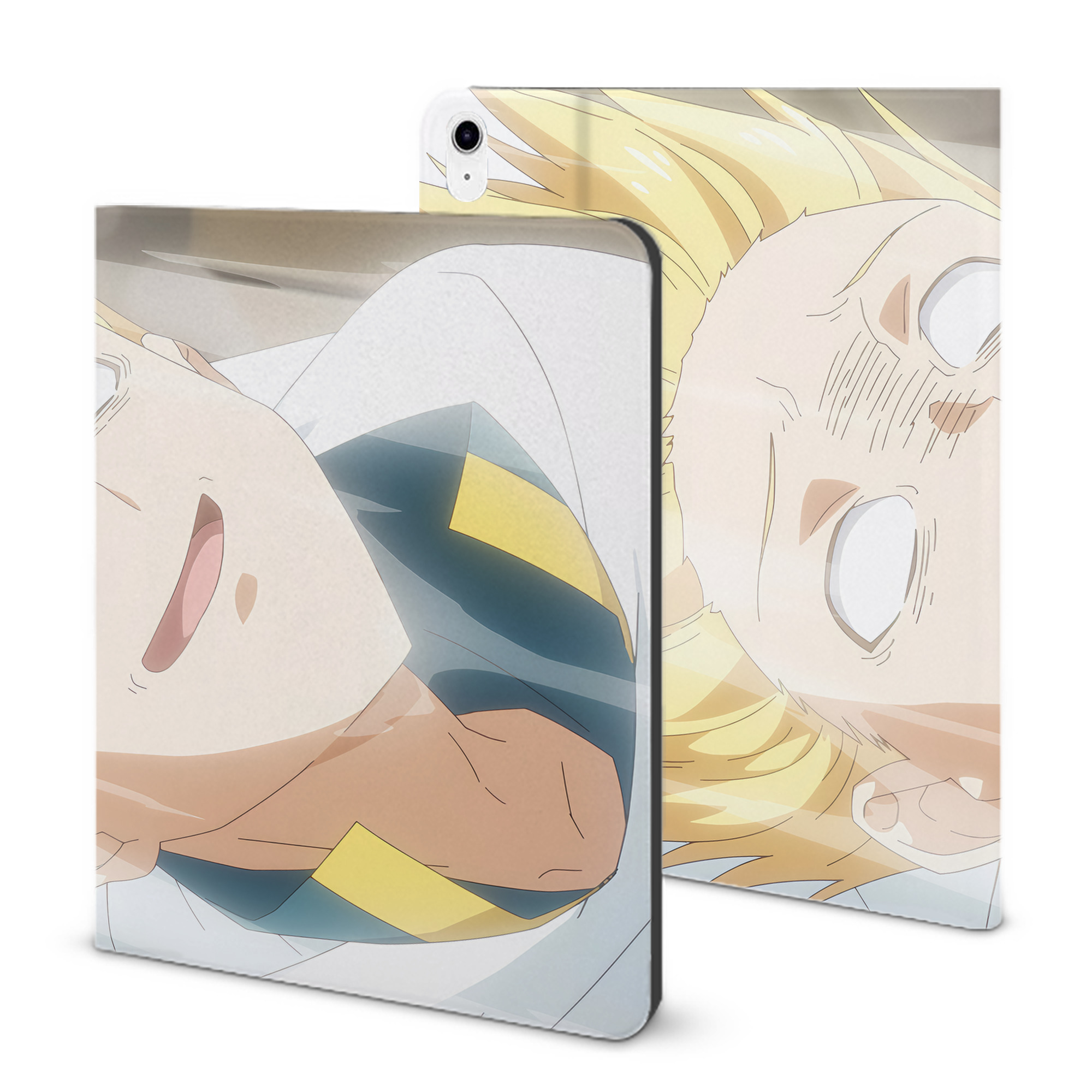 （画像用） 転スラ Regarding Reincarnated to Slime IPad ケース ブック型 PUレザー TPU 耐衝撃 軽量 薄型 ペン収納なし 全面保護 IPad 各モデル対応